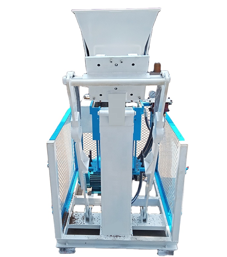 Машина для производства глиняного кирпича BRB с гидравлическим давлением может производить два кирпича за один раз