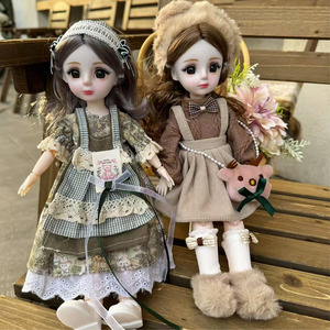 Conjunto de Ropa de Tela Gótica de Alta Gama para Muñeca de 30 cm, Estilo Constant Tide Confused, Vestido para Muñeca Princesa - Product Image 3
