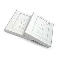 Interruptor de pared de 2/3 vías con código variable de 433mhz, interruptor con control remoto de código variable