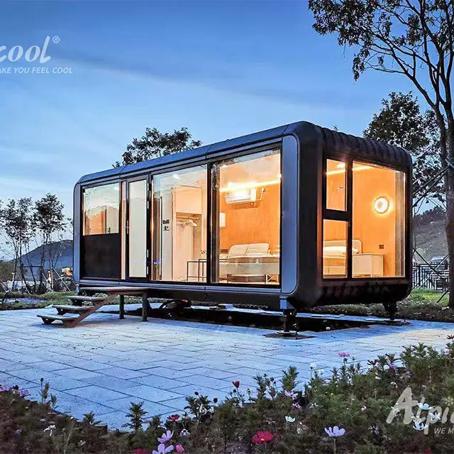 Nuove case mobili nuove case prefabbricate di lusso progettate per Container in vendita