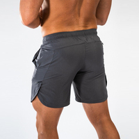 Shorts de musculation vierges pour la vente en gros, pour l'entraînement en salle, le fitness, le jogging, décontractés, légers, pour la plage et l'été