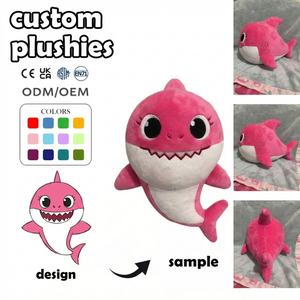 Fabricante de Peluches Personalizados con MOQ Bajo, Peluches de Animales, Peluche de Zorro Naranja Personalizado con Suéter Azul, Muñeco de Peluche Suave Personalizado - Product Image 2