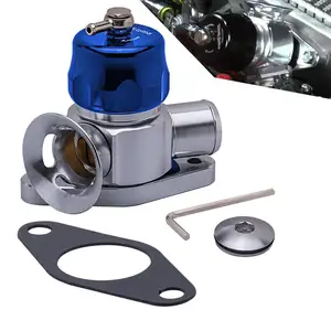 Aluminum Dual Port Blow Off Valve For Mazdaspeed 3 Mazdaspeed 6 CX-7 2.3L Turbo Blue