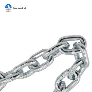 Cadena <span class=keywords><strong>de</strong></span> Pesca Estándar Japonesa G80, Acero Superaleado, Electro-Galvanizada y Galvanizada por Inmersión en Caliente, para Anclaje Marino y Pesaje <span class=keywords><strong>de</strong></span> Redes - Product Image 2