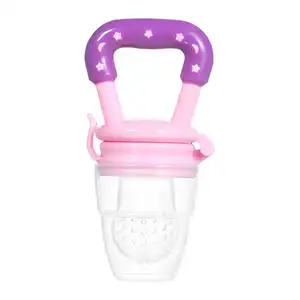 BPA Free Silikon Baby Obst Feeder Säugling Beiß spielzeug und Schnuller Feeder S/M/L Größe Obst Lebensmittel Knabber für Babys