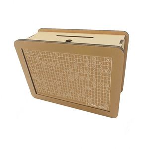 Hucha de madera ecológica para niños, ideal para ahorrar y depositar dinero, venta al por mayor de fábrica, dropshipping. - Product Image 1