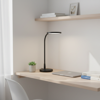 Lampe de table LED polyvalente au design nordique élégant, bouton de commande tactile, lumière douce pour les yeux, idéale pour la maison, le bureau ou le dortoir