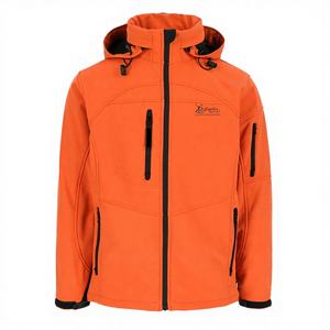 Veste de ski d'hiver professionnelle imperméable et respirante en velours côtelé avec fourrure de mouton, haute qualité, matelassée 3L, col montant - Product Image 3