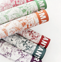 Papier Glassine Coréen 100% Pâte Vierge Couleur Personnalisée Simple Face 80g/m² Doux pour Emballage de Bouquets de Fleurs Impression Numérique