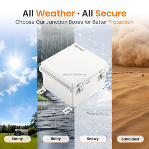 QILIPSU 150x150x90mm IP67 boîtier de commande étanche boîtier d'instrument, <span class=keywords><strong>armoire</strong></span> de câbles extérieure NEMA 3R montage sur panneau de <span class=keywords><strong>piscine</strong></span> - Product Image 4