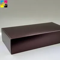 Boîte de luxe personnalisée à extrémités pliées pour emballage cadeau cosmétique, carton pliable avec doublure personnalisée pour marques de beauté et vente au détail
