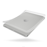 Étui pour ordinateur portable transparent de style basique pour MacBook Neo, coque de protection rigide