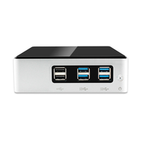 Mini PC i7 8550U i5 8260U I3 8145U NVME almacenamiento Dual LAN 4K HD pantalla 2 * DDR4 RAM Win10/11 Sistema Oficina ordenador de casa