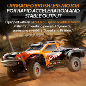 <span class=keywords><strong>Auto</strong></span> RC Brushless ad Alta Velocità 4WD, Modello Professionale per Drift e Competizioni Fuoristrada - Product Image 3
