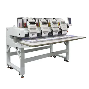 SIV 4 Heads Embroidery Machine Wholesale Embroidery Machine Computerized Embroidery Machine For T-shirt