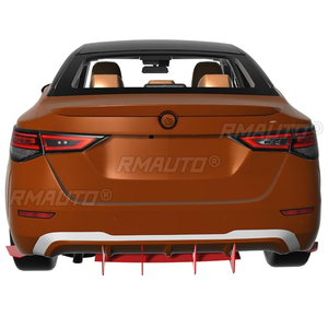 For Nissan Sylphy Sentra SV 2020-2023 <strong>Car</strong> Rear Bumper Lip Splitter <strong>Diffuser</strong> Body Kit Bumper <strong>Protector</strong> Cover <strong>Car</strong> Accessories - Product Image 3