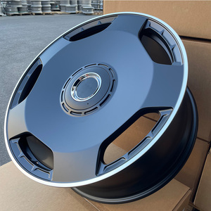 Jantes en alliage d'aluminium forgé noir mat personnalisées pour <span class=keywords><strong>Mercedes</strong></span> C43/<span class=keywords><strong>C63</strong></span>/G63/E55/S63/A35/A45/<span class=keywords><strong>AMG</strong></span> <span class=keywords><strong>GT</strong></span> R 20-23 pouces 5x112 Passager - Product Image 3