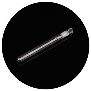 Tube à essai en verre gradué Langjian 50 ml avec joint moulé, fond rond et bouchon – Équipement de laboratoire de haute précision - Product Image 4