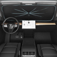 Parasol de voiture pliable à quatre volets avec revêtement noir, 10 baleines, personnalisable, anti-UV, accessoire pare-brise