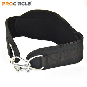 Özel baskı ağırlık kaldırma daldırma naylon dalış kemeri Dips ve çekme Ups için çelik zincir ile - Product Image 3