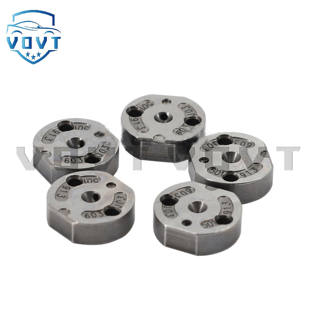 High Quality New Common Rail Valve Plate 501# 07# 06G# Orifice Plate Valve for Denso Injector Spare Parts