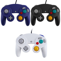 Manette de jeu classique filaire Northpeak pour GameCube et PC avec moteur de vibration en matériau ABS