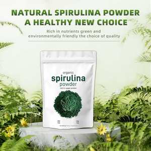 Polvere di Spirulina all'Ingrosso OEM Personalizzabile, Integratore Proteico, Vitamine, Minerali, Alimento Biologico per la Salute - Product Image 3