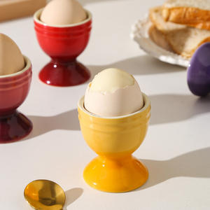 Portauova in Ceramica Moderno per Pasqua, Portauova Creativo di Alta Qualità per Colazione - Product Image 5