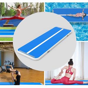 Verstärkte Gurtband-Luftkissenmatte Extra Dick & Rutschfest Aufblasbare Matte für Gymnastik, Tanz, Yoga und Kampfsport - Product Image 2