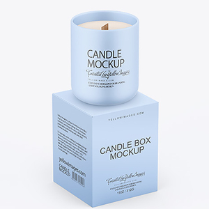 Cajas de Regalo de Papel de Lujo Personalizadas, Cajas de Embalaje para Velas de Cartón Impresas a Medida de Alta Calidad - Product Image 1