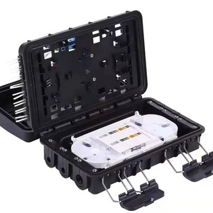 16-Cores FTTH hộp đóng cửa với Snap-Lock không thấm nước sợi quang phân phối Doanh sợi quang phân phối đóng cửa - Product Image 3