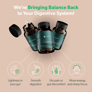 निजी लेबल 3 में 1 आंत स्वास्थ्य पूरक के लिए प्रोबायोटिक्स स्वास्थ्य कैप्सूल बहु एंजाइम - Product Image 6