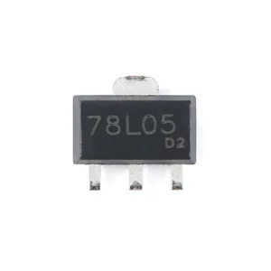 Puce de régulateur linéaire d'origine UMW 78L05-300mA SOT-89, sortie 5V/300mA - Product Image 2