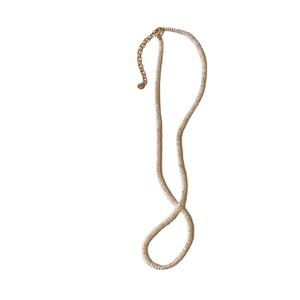 Collar de Cadena para Clavícula para Mujer, Extremadamente Fino, Perla Barroca Natural de Agua Dulce, Temperamento, Producto Famoso en Internet - Product Image 5