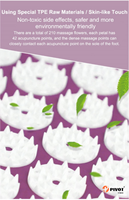 Ensemble de tapis et oreiller d'acupression écologiques avec sac, tapis de santé à picots en plastique pour la relaxation musculaire