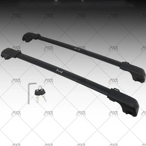 2025 portaequipajes Premium con aspecto de fábrica, barras de techo resistentes, barras transversales de transporte de equipaje para Toyota Prado LC250, accesorios - Product Image 1