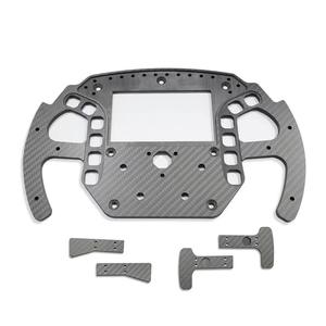 Plaque en fibre de carbone usinée <span class=keywords><strong>CNC</strong></span> sur mesure de haute qualité / Plaque entièrement en carbone pour gravure et découpe zéro-cutting - Product Image 6