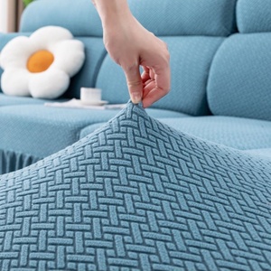 <span class=keywords><strong>Housse</strong></span> de canapé universelle INSHARE quatre saisons, anti-poussière, entièrement enveloppante, avec jupe, pour <span class=keywords><strong>coussin</strong></span> de canapé – Nouveauté - Product Image 4