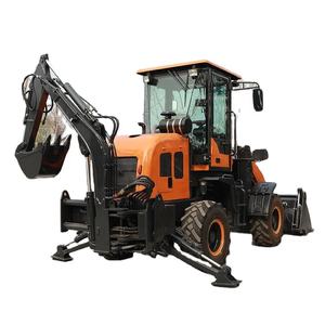 Mini chargeuse pelleteuse 4x4 roue <span class=keywords><strong>3</strong></span> tonnes charge nominale bon état chargeur frontal godet PLC nouveau moteur pompe boîte de vitesses roulement moteur - Product Image 1