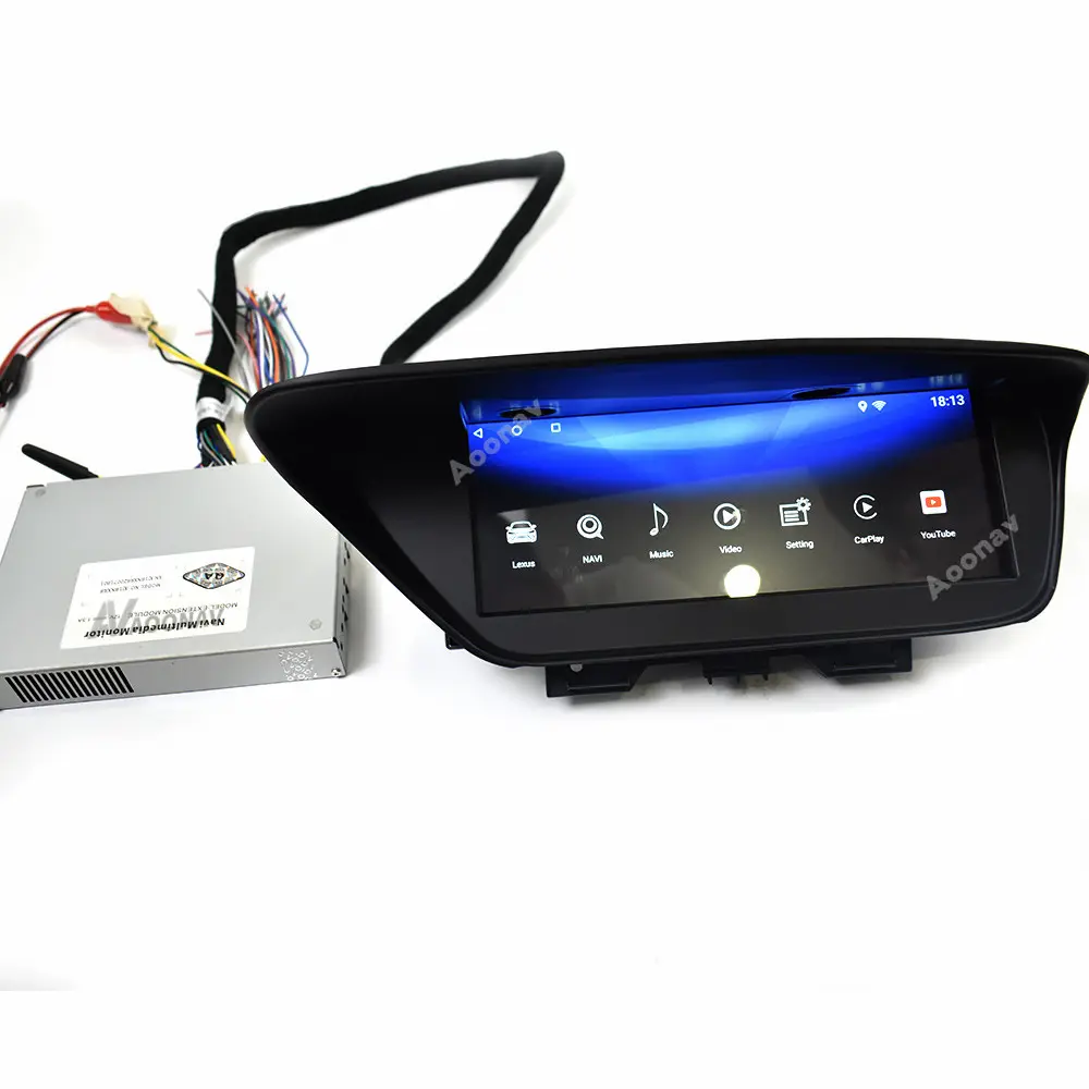Xe HD Màn Hình Cảm Ứng Tự Động Stereo Cho Lexus ES ES300 ES250 ES350 ES300h 2014-2017 Đài Phát Thanh Xe Đa Phương Tiện GPS Navigation