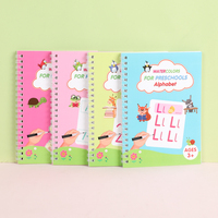Cahier d'exercices réutilisable de formation de contrôle de stylo de petite enfance avec le stylo effaçable