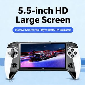 X9 Retro Handheld <b>Game</b> Console 5.5 Inch Screen Video Music Player E-book Classic Video <b>Game</b> Console for Kids Gift - Product Image 2