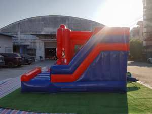 Château gonflable combiné <span class=keywords><strong>Mario</strong></span> Super Slide, château gonflable en PVC, château de saut avec souffleur d'air et kits de réparation pour les mariages - Product Image 5
