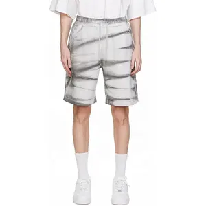 Layanan OEM & ODM kualitas tinggi desain mode kustom logo bordir celana gym pria longgar