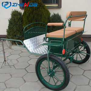 Carrito de caballo de poni de 2 ruedas, carrito de caballo clásico de Shanghai - Product Image 4