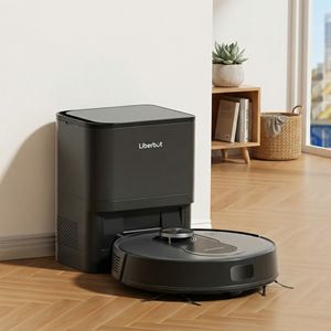 Robot Aspirador y Fregador Liberbot Q8 Max, Succión Eléctrica >2499 Pa, Navegación LDS SLAM, Filtro HEPA, Limpieza en Seco y Húmedo, Autovaciado, 180+ - Product Image 5
