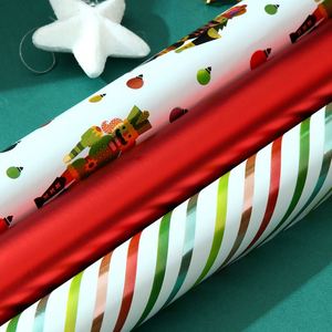 Custom Christmas Gift Wrapping <b>Paper</b> Packing 43*300 cm Wrapping <b>Paper</b> <b>Packaging</b> - Product Image 6