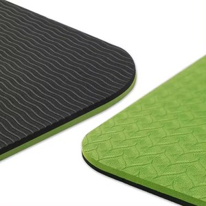 Tapete de Yoga TPE Deportivo para Gimnasio, Antideslizante, 6mm, con Logotipo Personalizado, Impresión UV, Ecológico, Doble Capa, BG-03, Dropshipping - Product Image 6