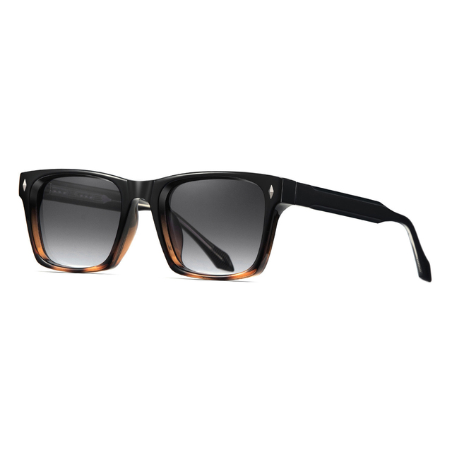 SZ8102 New Product Retro Men's Sunglasses High-End Women's Fashionable Blue Square Sunglasses UV400