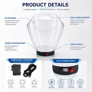 Hielera Acrílica con Logotipo Personalizado, de Gran Capacidad, Eléctrica, para Bares, Clubes y Fiestas, 2L 4L 8L 12L, con Luces LED - Product Image 3